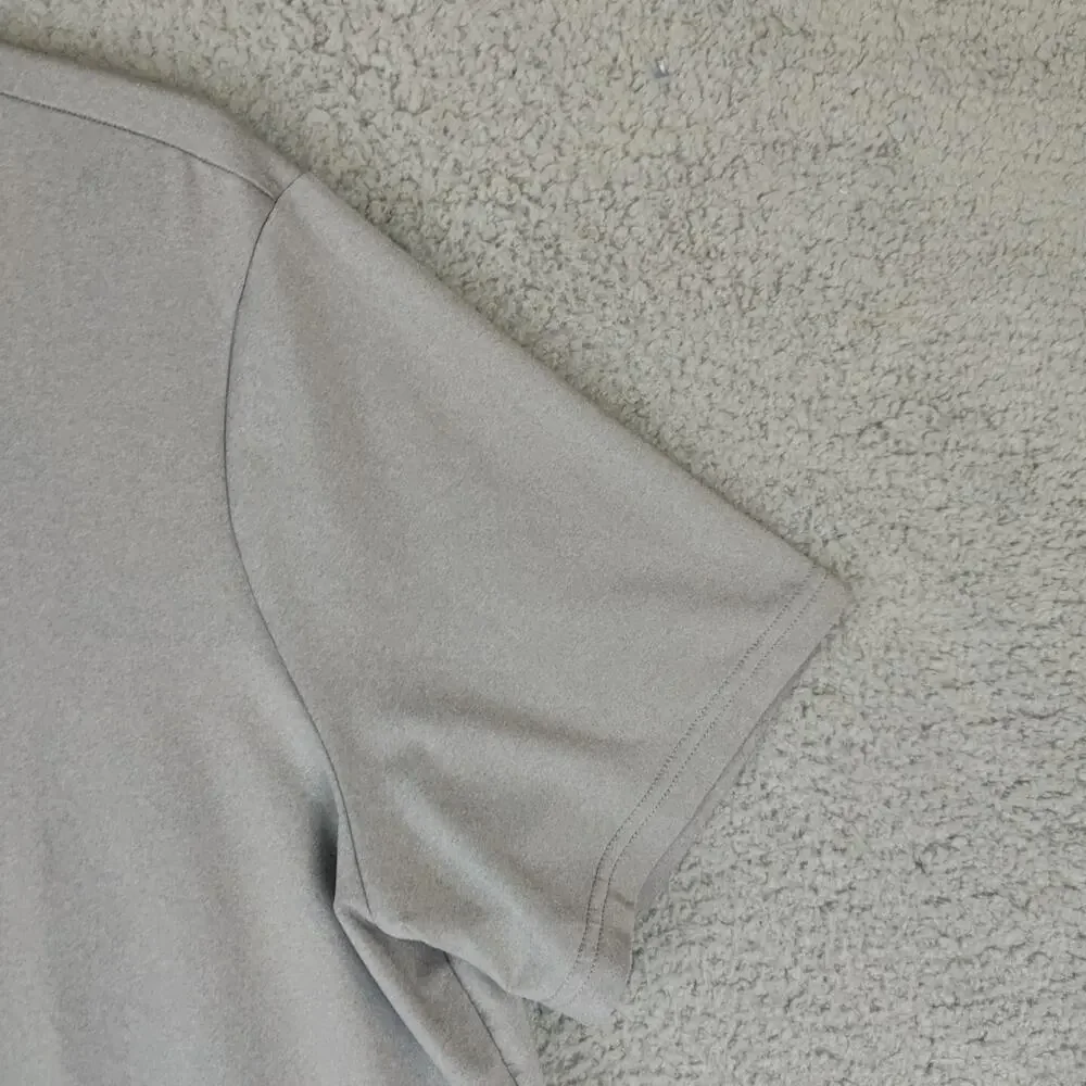 POLO RALPH LAUREN Performance Polo Men Size XL Short Sleeve Gray Shirt
